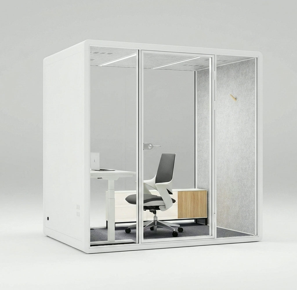 Solo Work Pod Medium Size, for deep focus.